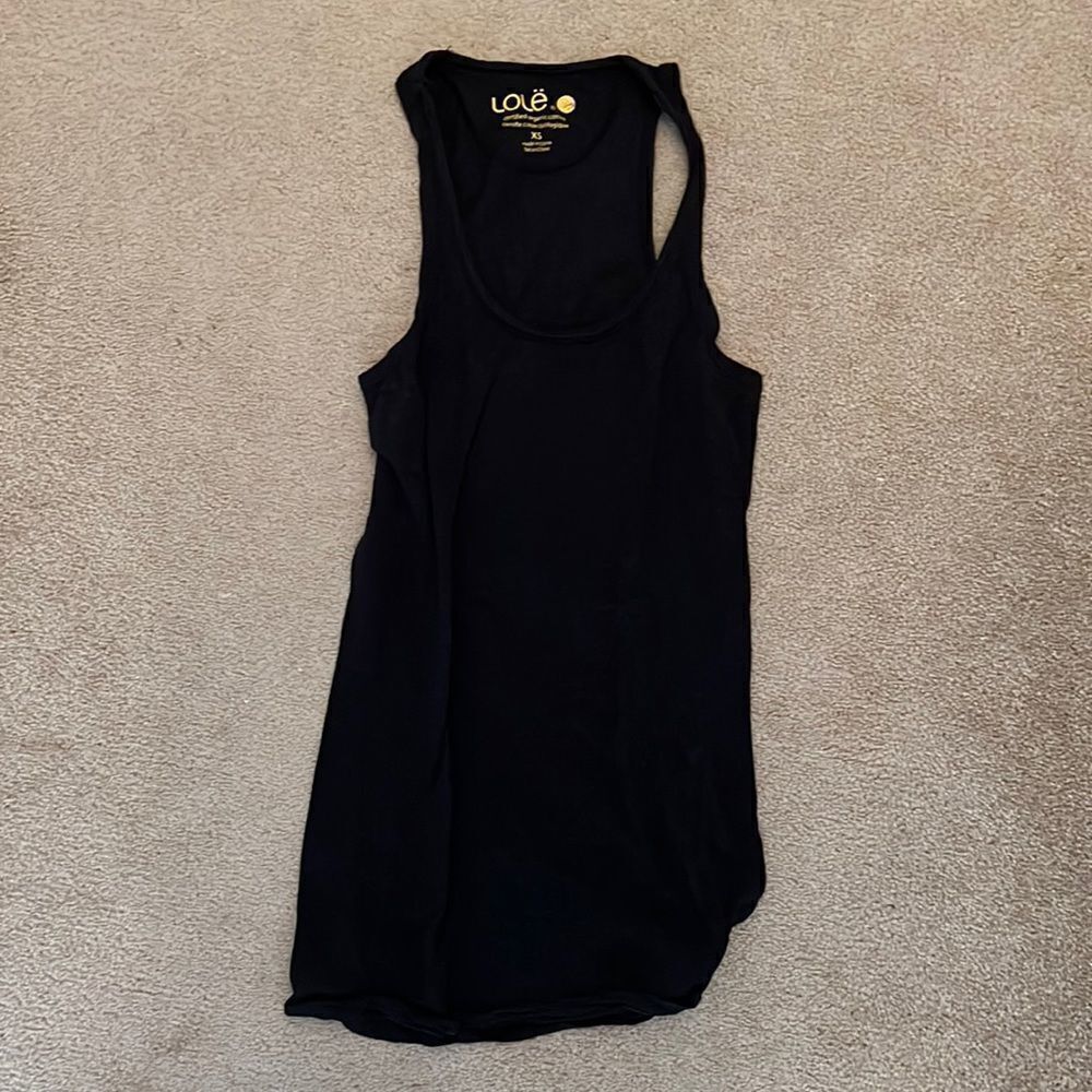Lole grey Racerback tank XS